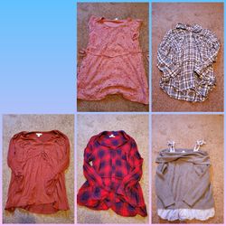 5 size xlarge maternity tops