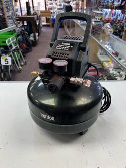 Ironton Oil-Free Pancake Air Compressor 3gl
