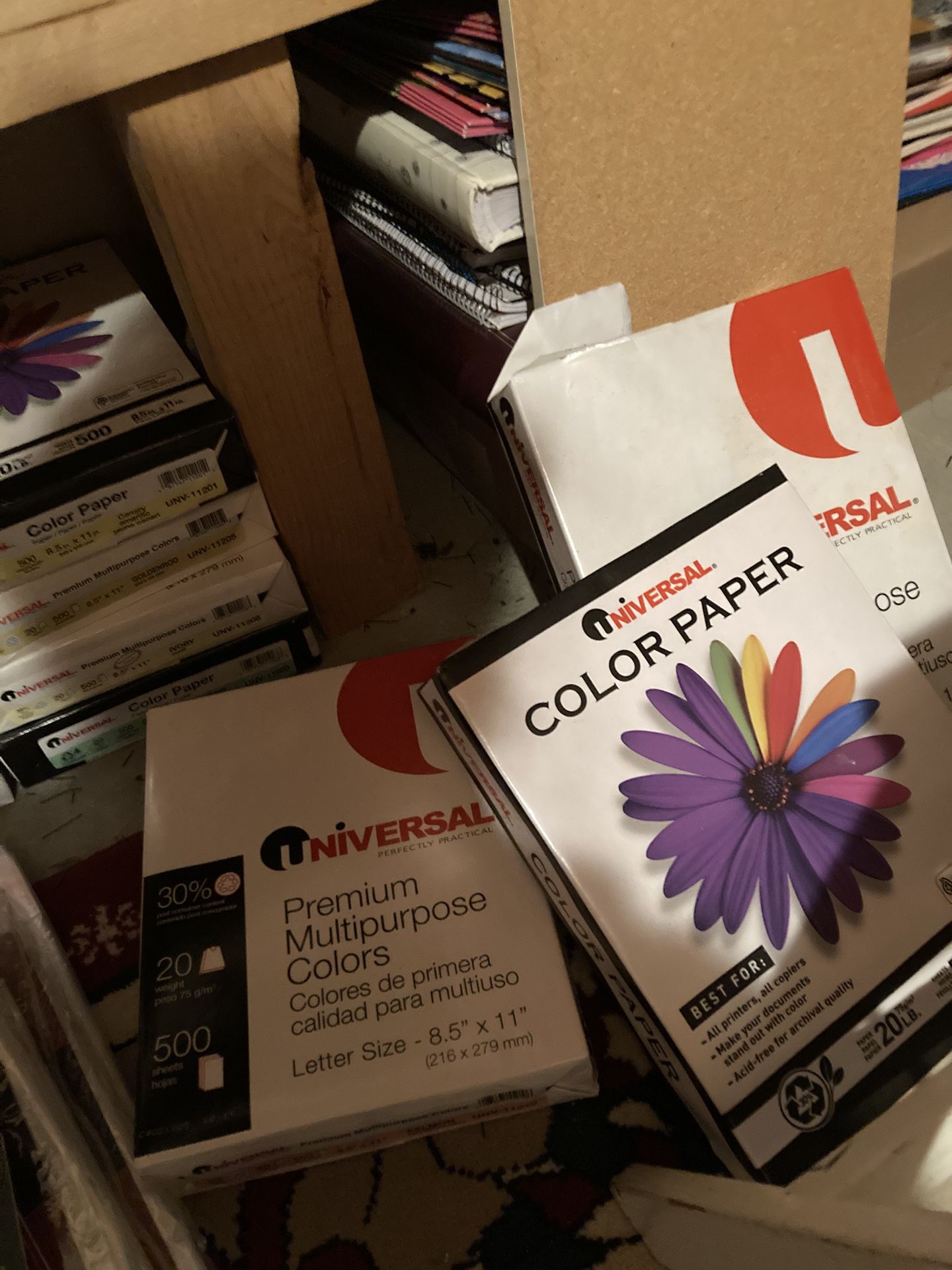 500 Sheet Color And White Copy Paper