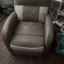 White And Grey Couch 