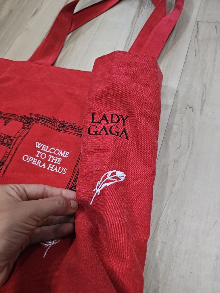 Lady Gaga Mayhem Ball Red Sold Out Tote Bag