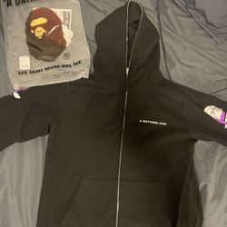 Bathing APE (BAPE) Hoodie “Ghost” Full Zip