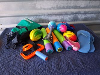 Water toys, water shooters, etc...