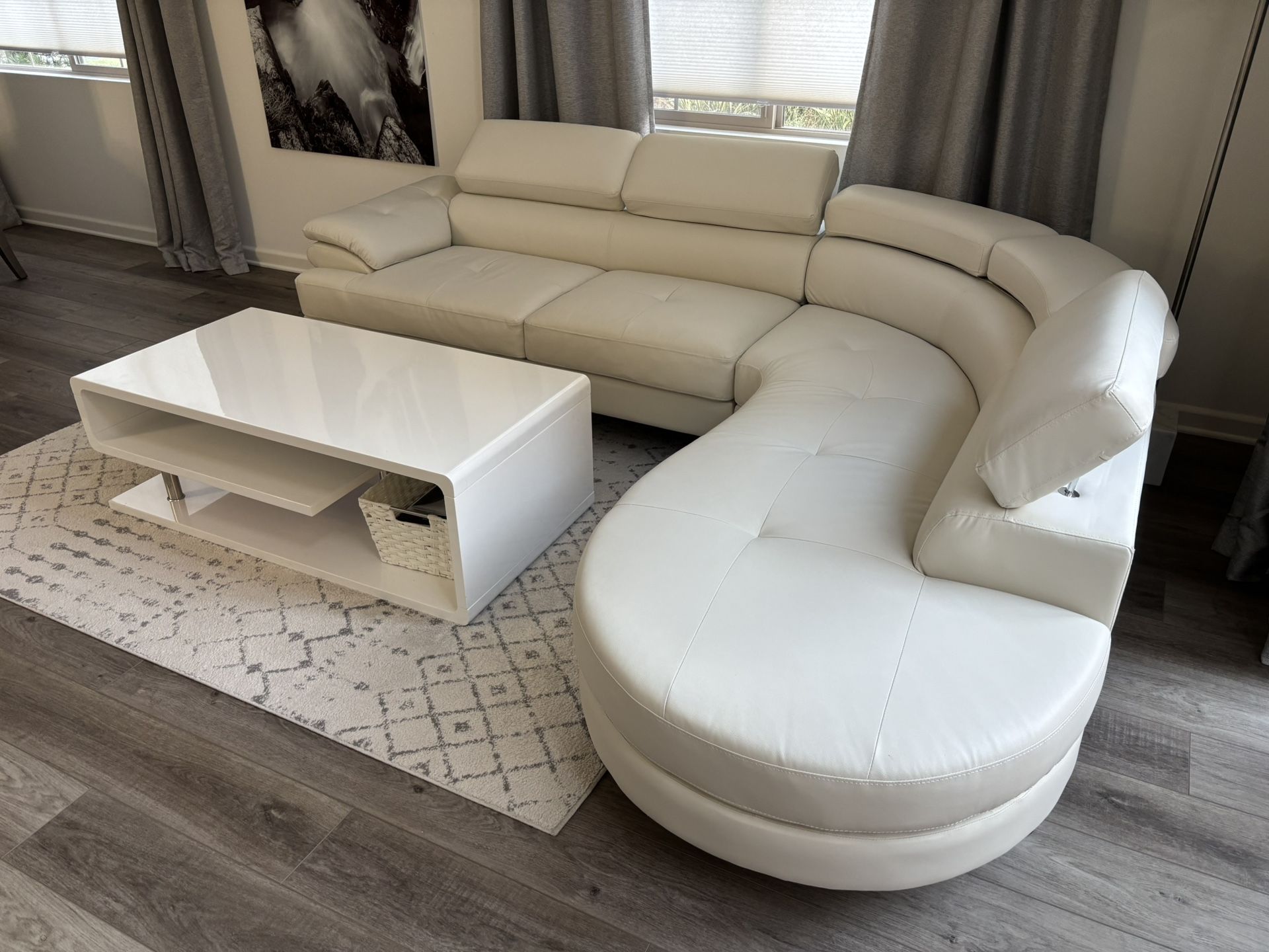 Leather Sectional Sofa
