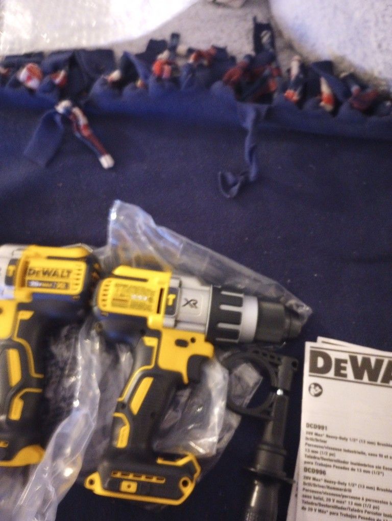 DeWalt XR Brushless Hammer Drills Brand New $100 Each