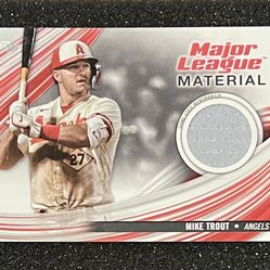 Mike Trout- Game Used Jersey Relic- 2023 TOPPS Update Series