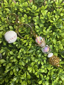 Baseball Keychain 