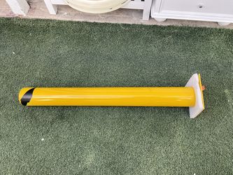 VEVOR 42 inch Safety Bollard 5.5-IN O.D 42-in Steel Bollard I have two of the poles for safety measures if anyone way need them i got them both up for