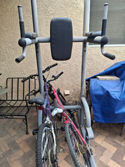Multi station exerciise bench-$50