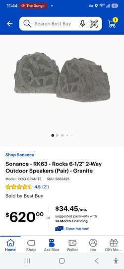 Sonance Rock Speakers