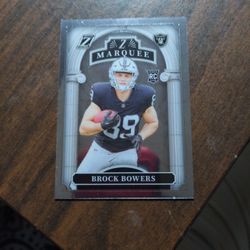 BROCK BOWERS FOOTBALL CARD.