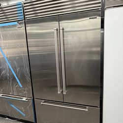 Sub Zero French door Built in 42 inch Refrigerator