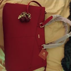 Red Laptop Bag/Purse