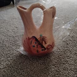 Native American bridal vase
