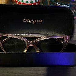 Prescription Coach Glasses Baby Pink Authentic