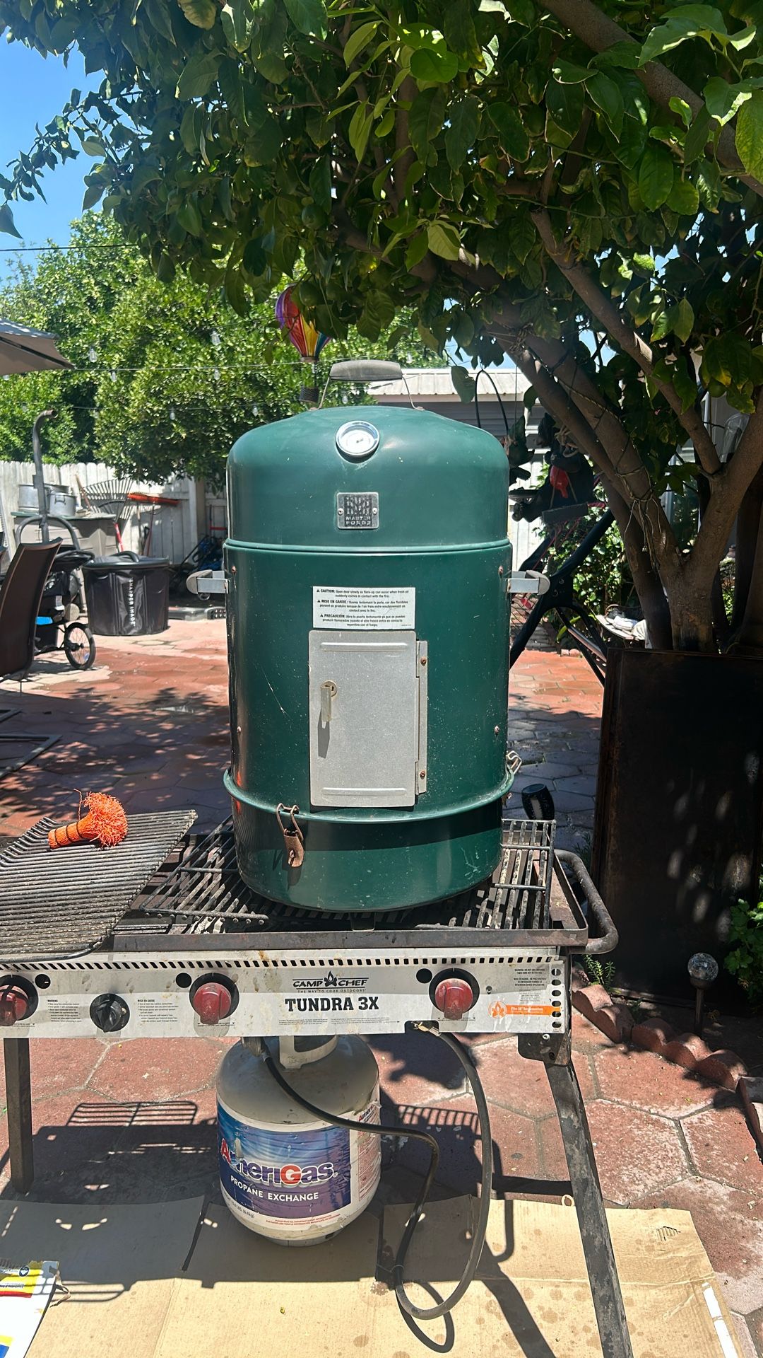 Master Forge Bullet smoker
