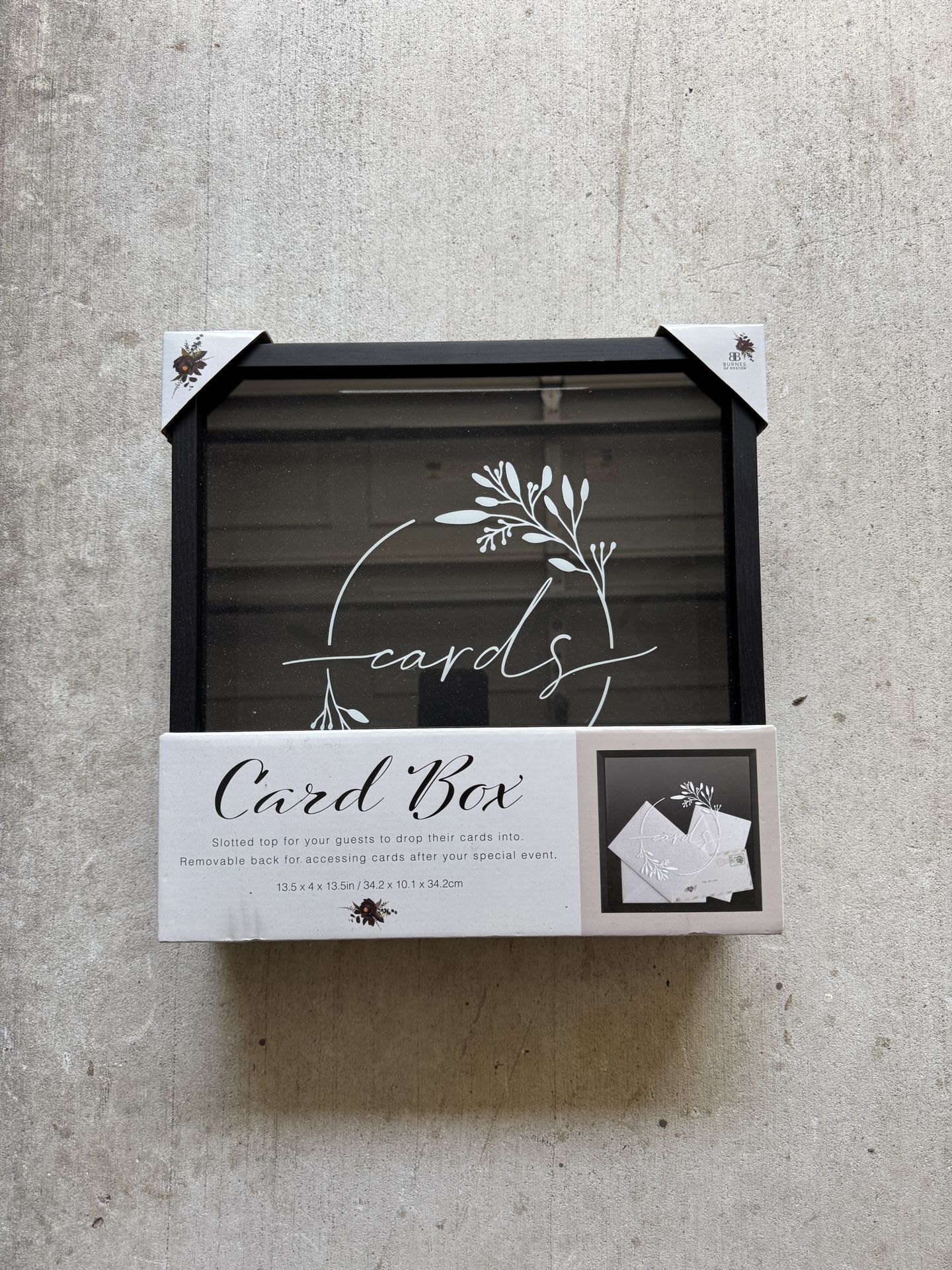 Card Box For Wedding Or Event
