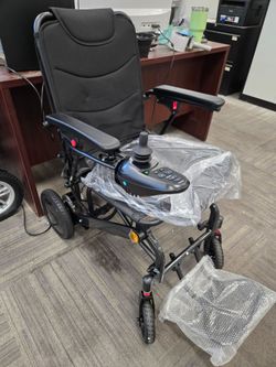 Electric Power Wheelchair with Joystick Controller