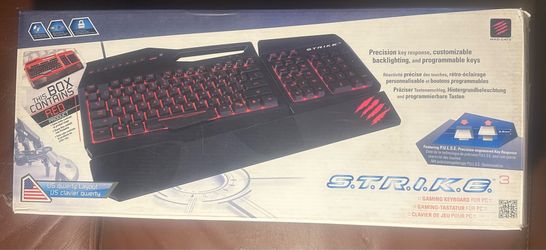 Mad Catz S.T.R.I.K.E. 3 Gaming Keyboard