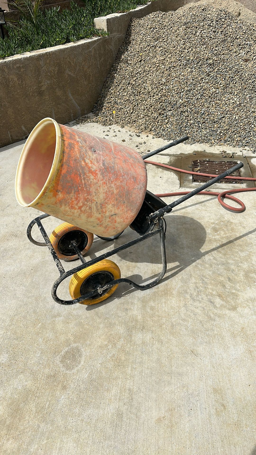 Cement Mixer Concrete Wheel Barrow