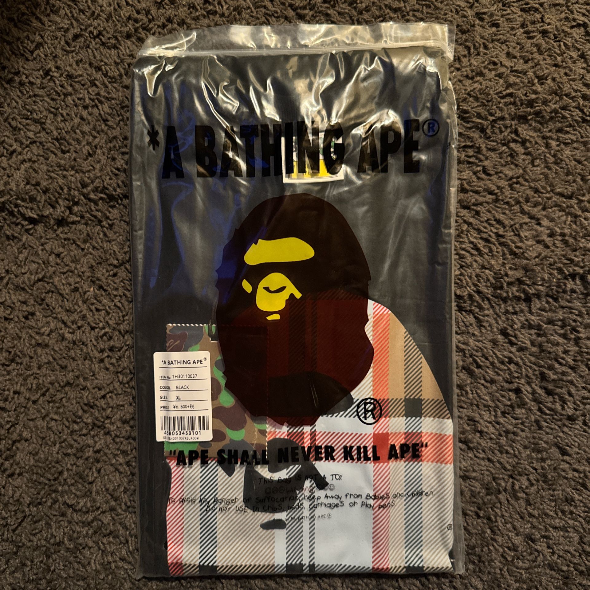 Burberry BAPE Tee (Size 2XL) 