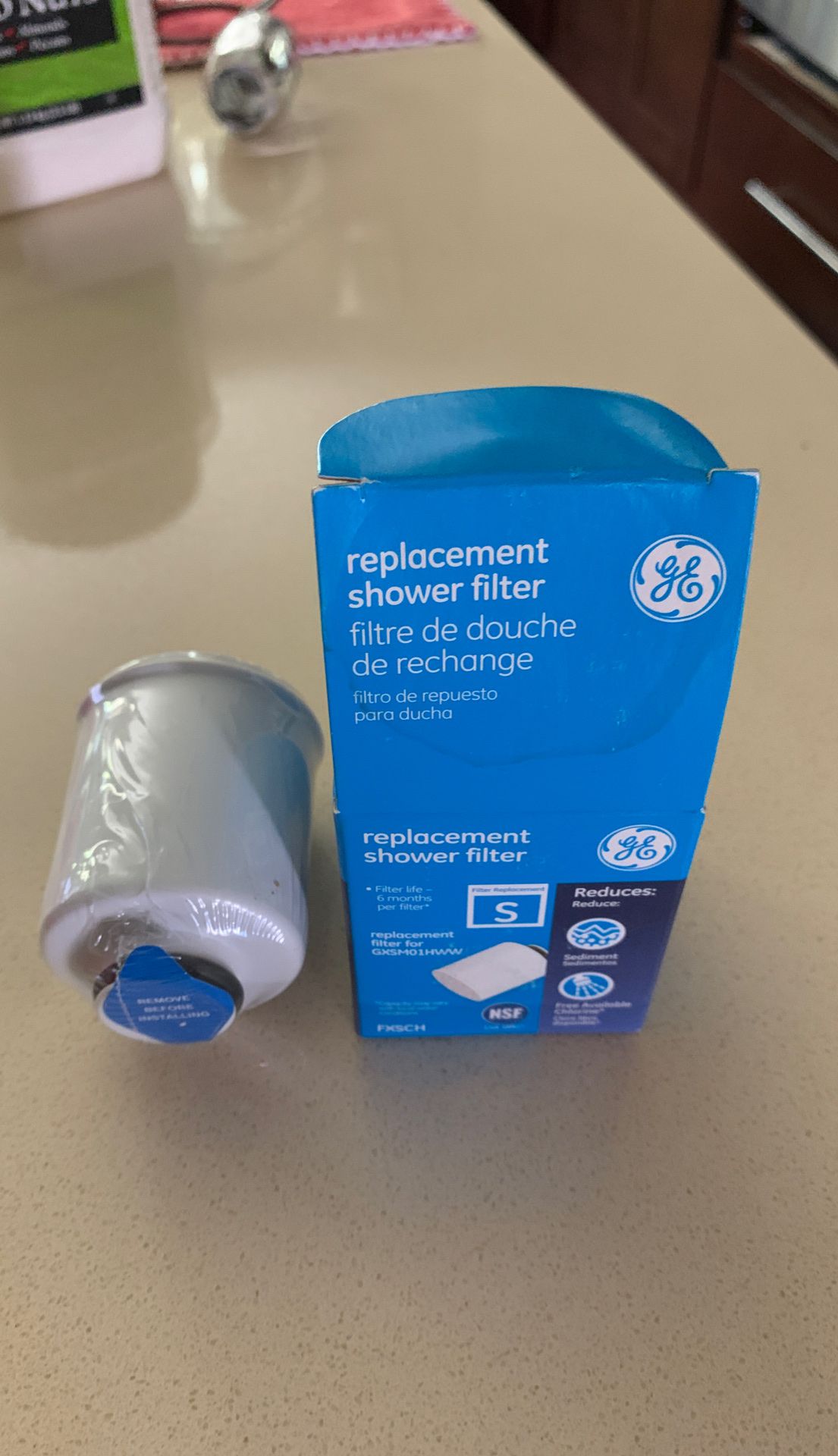 Water filter replacement