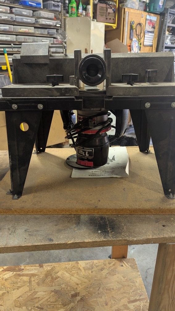 Craftsman Router And Table