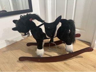 Rocking toddler toy horse
