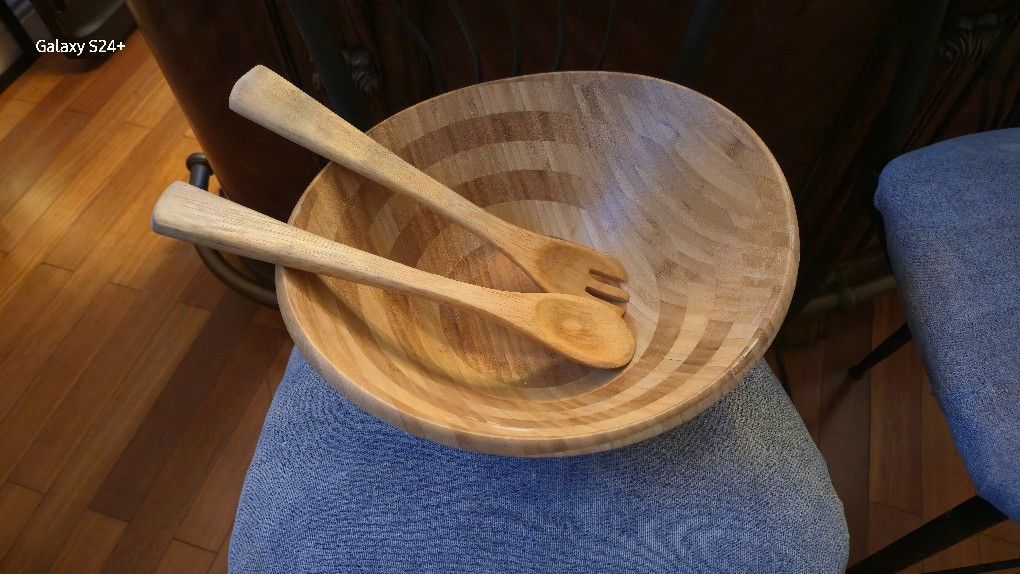 Wood Salad Bowl