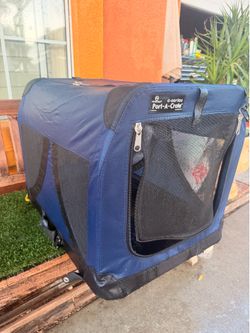 Port a crate dog crate