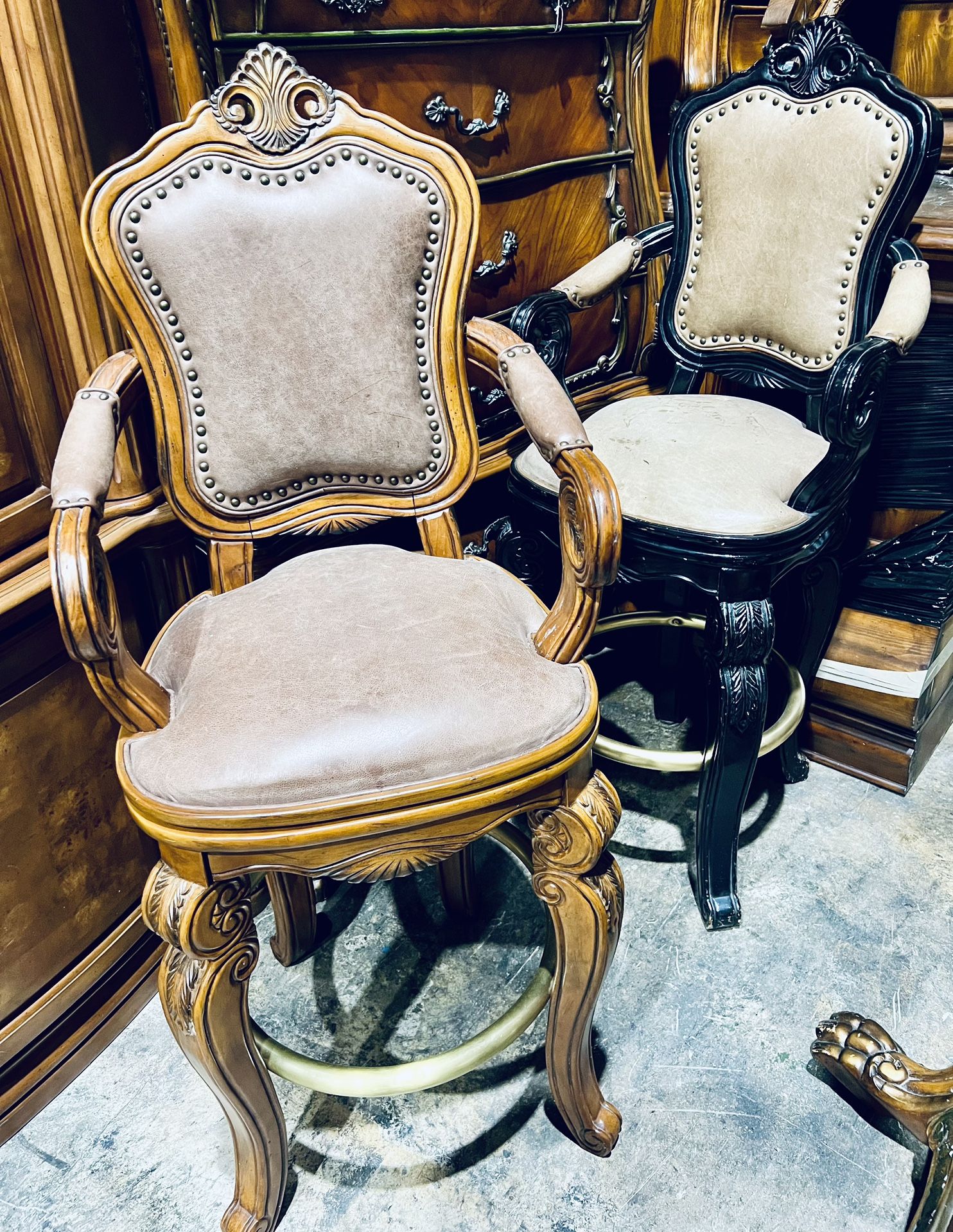 AICO By Michael Amini TUSCANO Barstool - GA