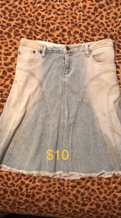 Girls Denim Jean Skirt size 16R