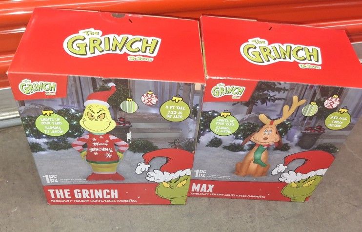 Grinch Inflatable Outdoor Decor