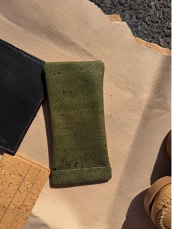 Cork sunglass holder