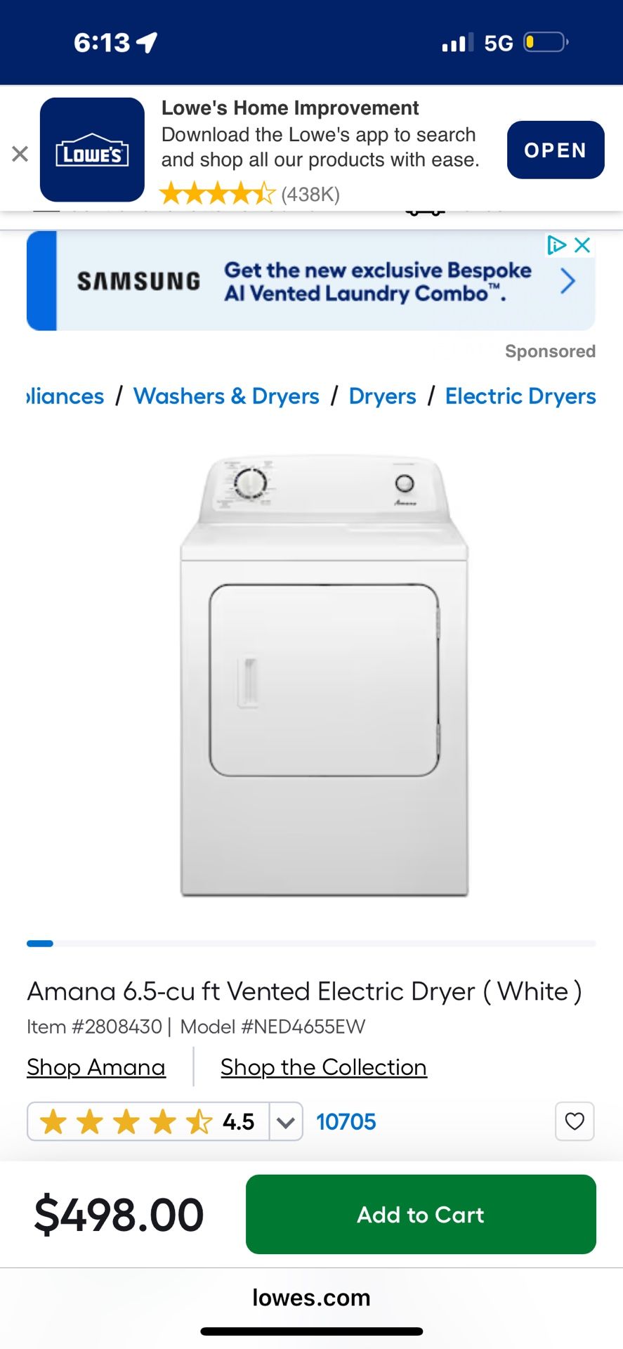 Washer And Dryer Combo