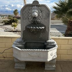 New Water Fountain Made Out Of Cement Perfect Gift 