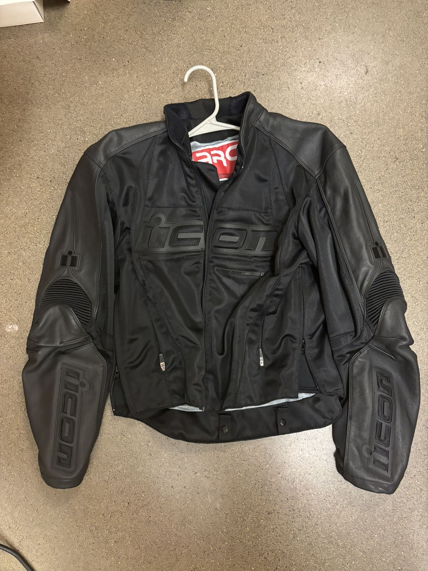 Black Leather Motorcycle Men’s Jacket