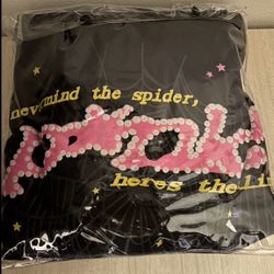 Pink Sp5der Hoodie 