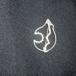 Vintage Silver Brooch 925 Silver 