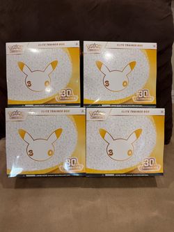 Pokémon 30th anniversary Elite Trainer Box (ETB)