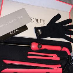 Soleil Straighter And Curlings Iron