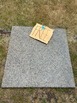 34”x34” granite slab — FREE