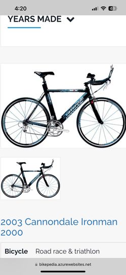 Cannondale Woman’s Racing bicycle