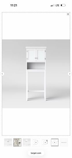 Standing bathroom cabinet