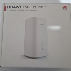 Huawei CPE Pro 2 5G Router | Dual Band WiFi | ZAIN| Model H122-373