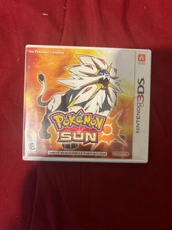 Pokemon sun 3ds