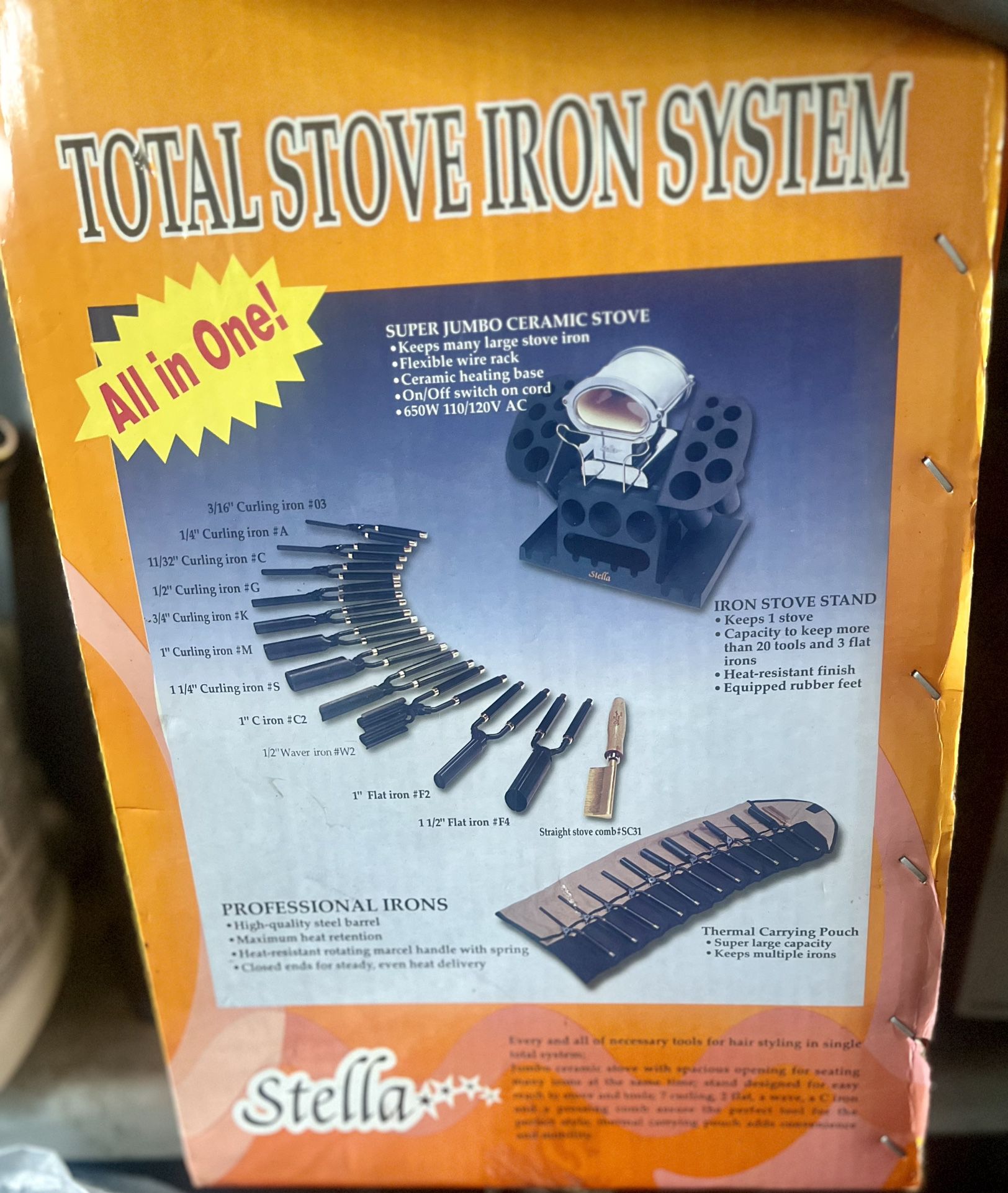 Total Stove Flat Iron System