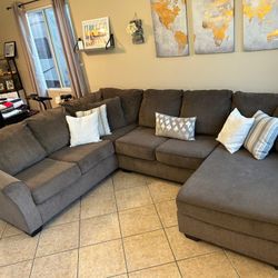 Brown Sectional Couch From Ashley Furniture 