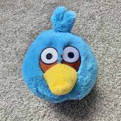Blue Angry Bird Soft Plush