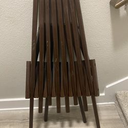 Espresso Wooden Folding Chair For Outdoor/Indoor